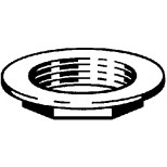 Viega flensmoer 1 1/2"x70mm messing 106034