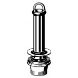 Viega gootsteenplug 1½ x 70mm met standpijp 140 mm