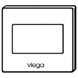 Viega Visign urinoir afmontageset met bedieningsplaat visign for style 12 handbdiend wit 598747