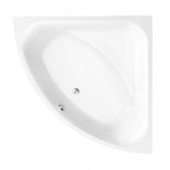 Villeroy & Boch O.novo Design kunststof hoekbad acryl 145x145x48cm met frontpaneel wit UBA145FDN3PFV01