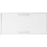 Villeroy & Boch Squaro kunststof douchebak quaryl rechthoekig 140x90x1.8cm met steun en afvoer wit UDQ1490SQR2V01