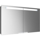 Villeroy & Boch Subway 2.0 spiegelkast 100x75x15.3cm met 2 deuren grey A376A0FP