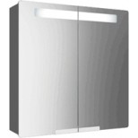 Villeroy & Boch Subway 2.0 spiegelkast 60x75x15.3cm met 2 deuren eiken grafiet A37460FQ