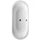 Villeroy & Boch Cetus kunststof bad quaryl ovaal 175x75cm met poten wit UBQ175CEU7V01