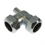 Vsh  knie 15x15mm met onluchting messing verzinkt 6321106