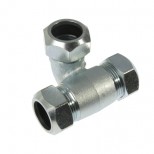 Vsh  klem passeer t-koppeling 15x15x15mm messing verzinkt 6323141