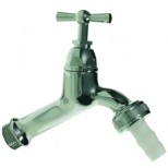 Vsh  slangwartelkraan 1/2" met 3/4" wartel chroom 495935