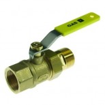 Vsh  gaskogelkraan 1 1/2" 2x bi. met giveg chroom 3190231