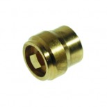 VSH Super Knel messing knel afsluitplaatje met ontluchting 15mm 0879989