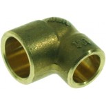 Vsh Soldeerfitting verloop knie 15x12mm cap. messing 420321