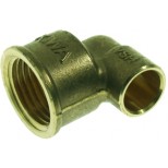 Vsh Soldeerfitting knie 1"bi.x28mm cap. messing 421663