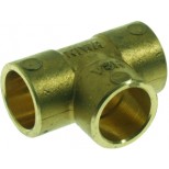 Vsh Soldeerfitting t-stuk 12mm cap. messing 430023