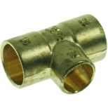 Vsh Soldeerfitting verloop t-stuk 12x15x12mm cap. messing 430232