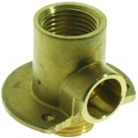 Vsh Soldeerfitting reparatiemuurplaat 1/2" bi.x 15mm messing 424149