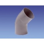 Wavin HWA bocht 45° mof/vernauwende spie 100mm grijs 4011310004