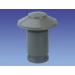 Wavin ontluchtings kap dubbelwandig 125mm pvc 4241112000
