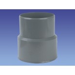 Wavin HWA verbindingsmof 80mm mof+vernauwende spie grijs 4010308000