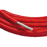 Wavin Hep2O PB buis 10mm met mantelbuis rol van 50 meter rood 4431210050