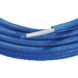 Wavin Hep2O PB buis 15mm met mantelbuis rol van 50 meter blauw 4431115050